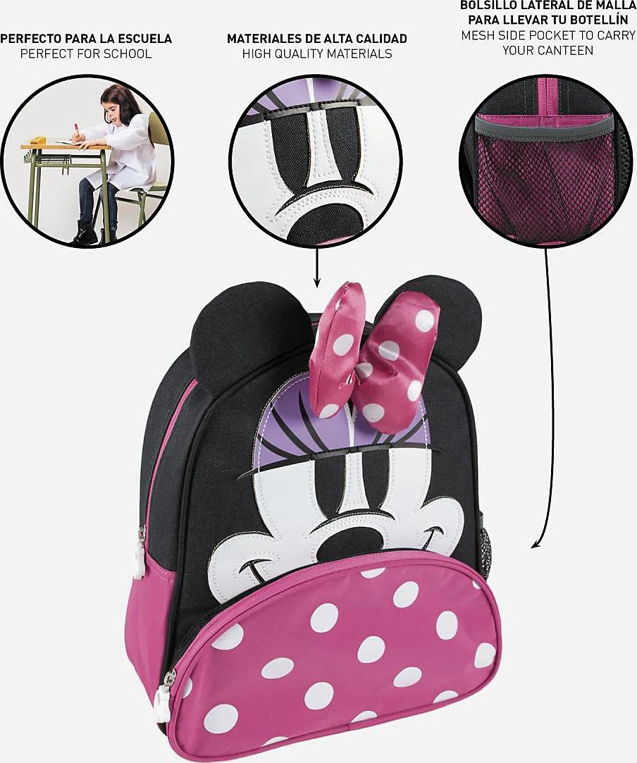 Cerda Kinderrucksack Disney Minnie Mouse 4 Cerda Kinderrucksack Disney Minnie Mouse – Bild 4