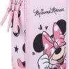Cerda Triple-Federmäppchen Disney Minnie Mouse Befüllt, 42-tlg.