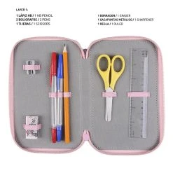 Cerda Triple-Federmäppchen Disney Minnie Mouse Befüllt, 42-tlg. -Yeaz Geschäft cerda triple federmappchen disney minnie mouse befullt 42 tlg 2