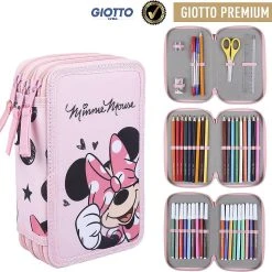 Cerda Triple-Federmäppchen Disney Minnie Mouse Befüllt, 42-tlg. -Yeaz Geschäft cerda triple federmappchen disney minnie mouse befullt 42 tlg 3
