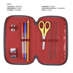 Cerda Triple-Federmäppchen Spider-Man Befüllt, 42-tlg. 11 Cerda Triple-Federmäppchen Spider-Man Befüllt, 42-tlg. -Yeaz Geschäft cerda triple federmappchen spider man befullt 42 tlg 2