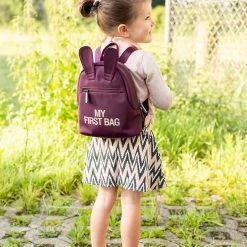 Childhome Kinderrucksack KIDS MY FIRST BAG, Aubergine 12 Childhome Kinderrucksack KIDS MY FIRST BAG, Aubergine -Yeaz Geschäft childhome kinderrucksack kids my first bag aubergine 2