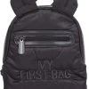 Childhome Kinderrucksack KIDS MY FIRST BAG, Gesteppt, Schwarz