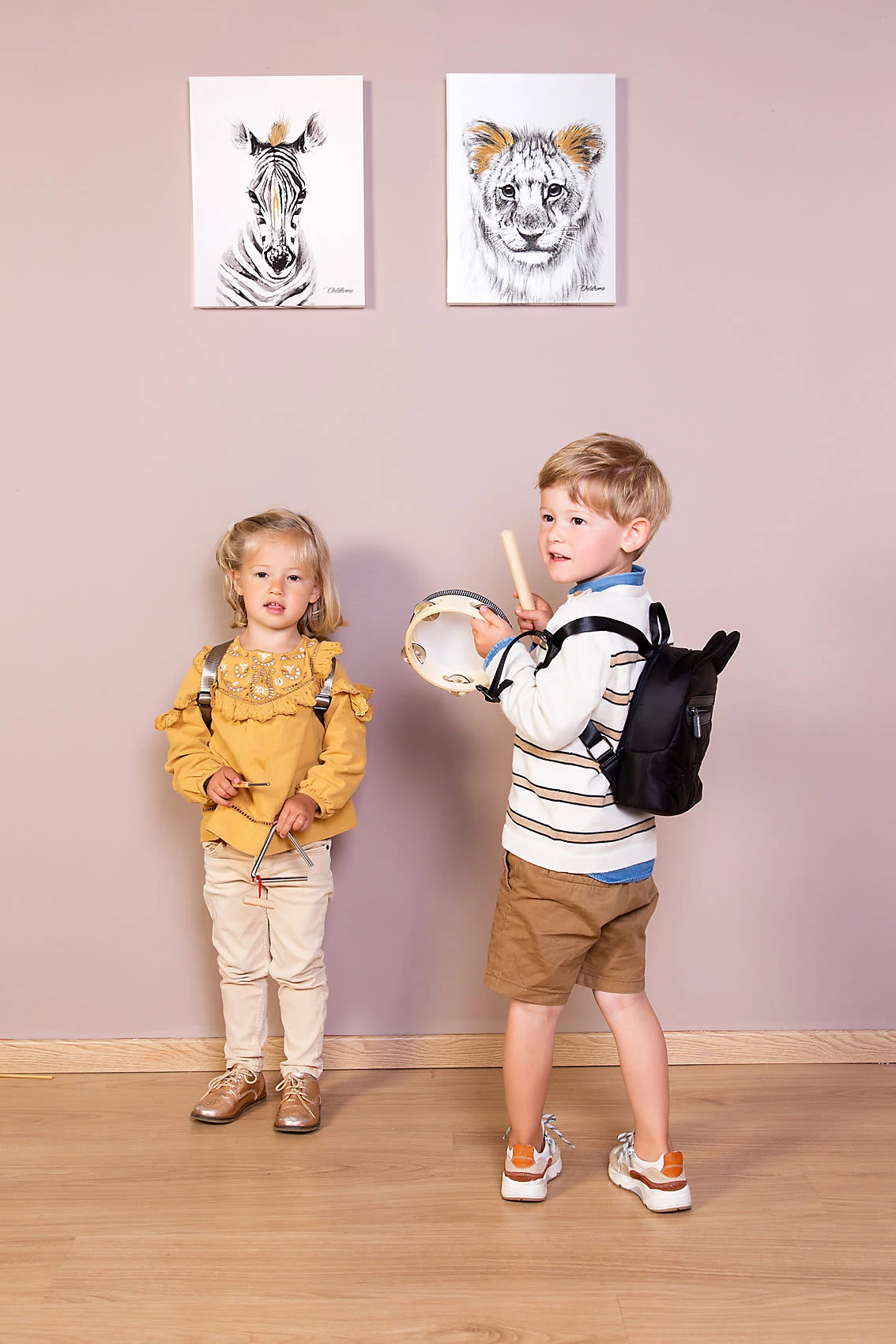 Childhome Kinderrucksack KIDS MY FIRST BAG, Gesteppt, Schwarz 4 Childhome Kinderrucksack KIDS MY FIRST BAG, Gesteppt, Schwarz – Bild 4