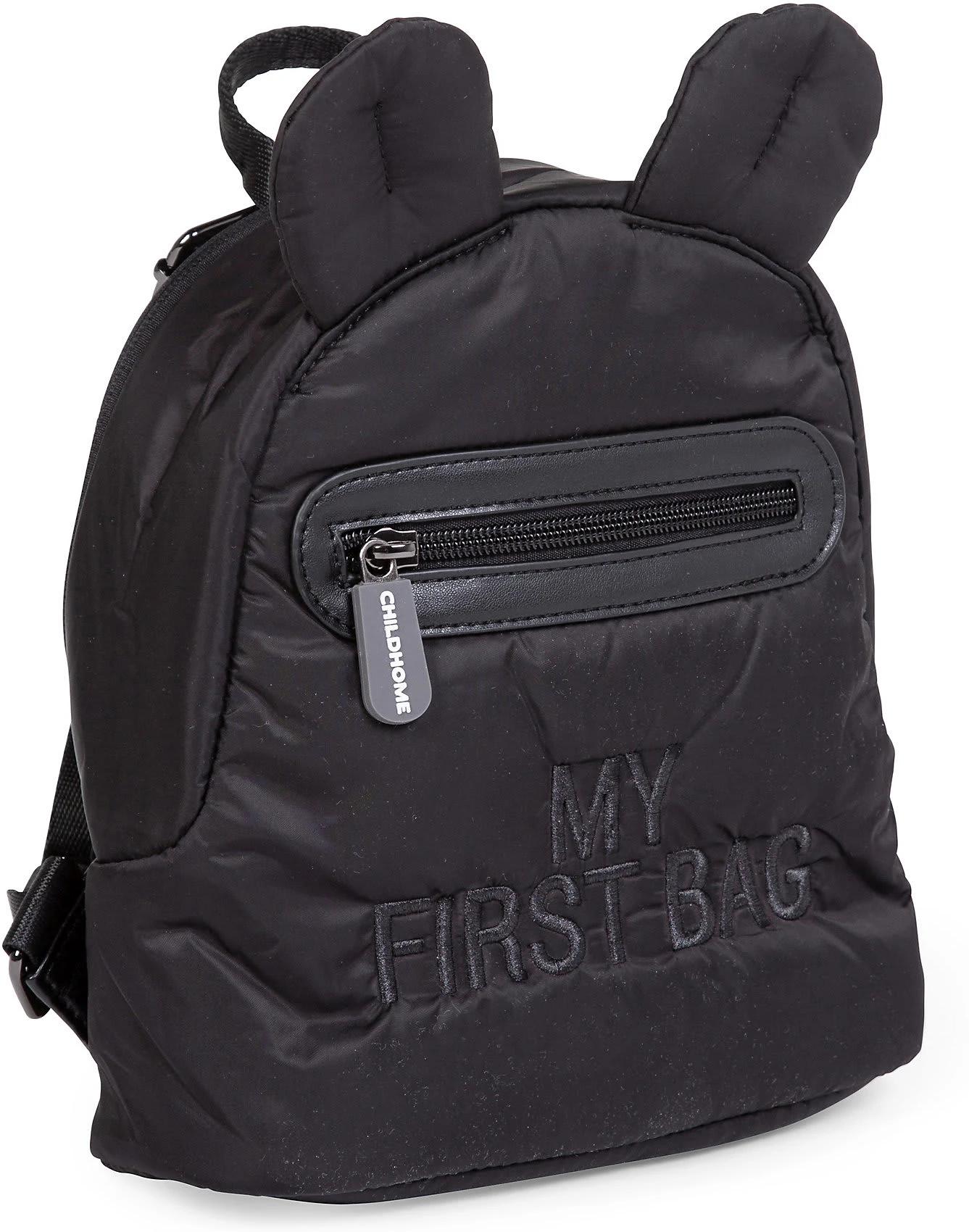 Childhome Kinderrucksack KIDS MY FIRST BAG, Gesteppt, Schwarz 7 Childhome Kinderrucksack KIDS MY FIRST BAG, Gesteppt, Schwarz – Bild 7