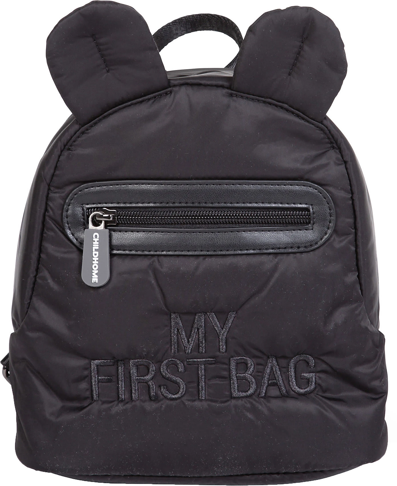 Childhome Kinderrucksack KIDS MY FIRST BAG, Gesteppt, Schwarz 1 Childhome Kinderrucksack KIDS MY FIRST BAG, Gesteppt, Schwarz