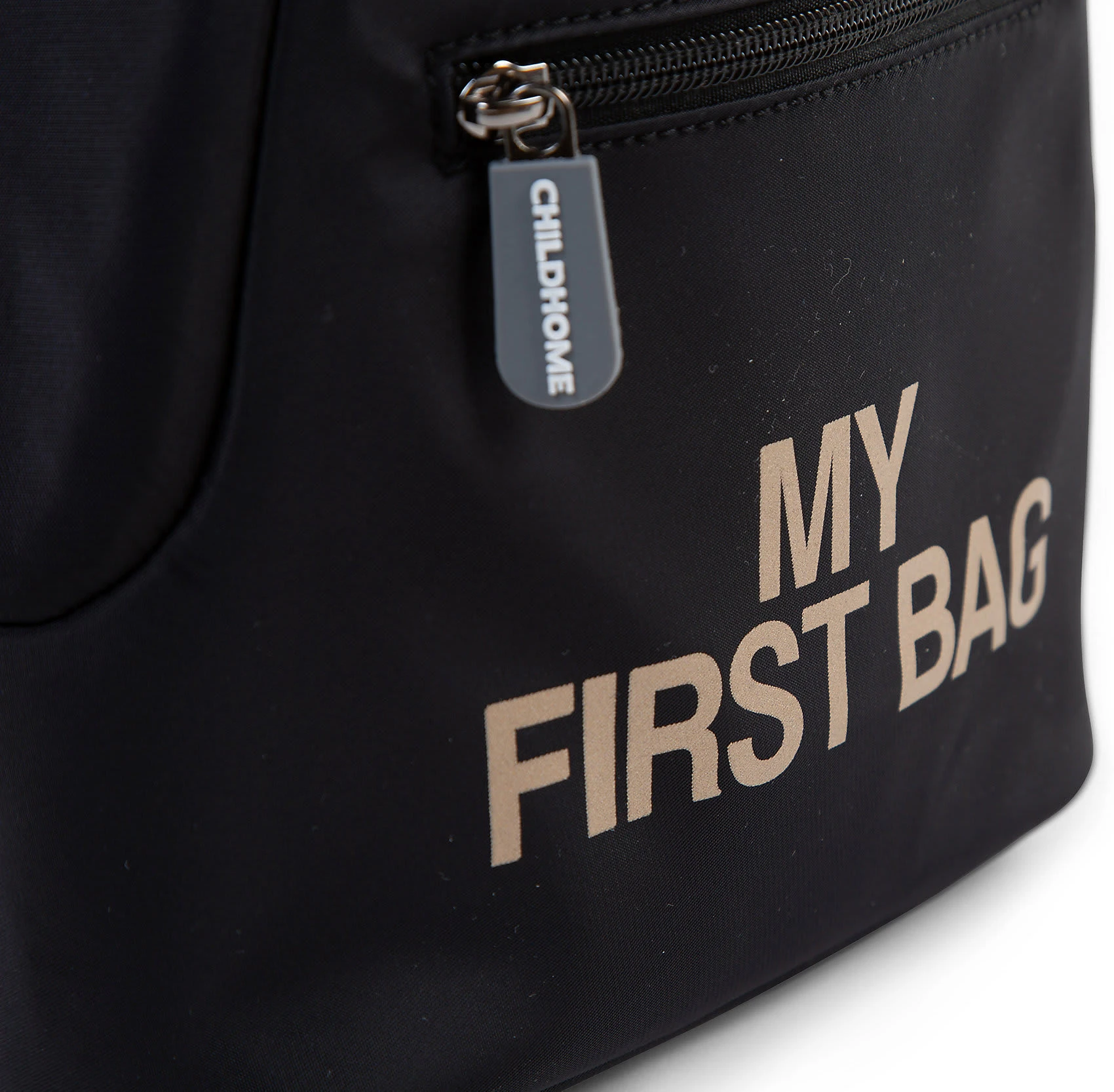 Childhome Kinderrucksack KIDS MY FIRST BAG, Schwarz/gold 6 Childhome Kinderrucksack KIDS MY FIRST BAG, Schwarz/gold – Bild 6