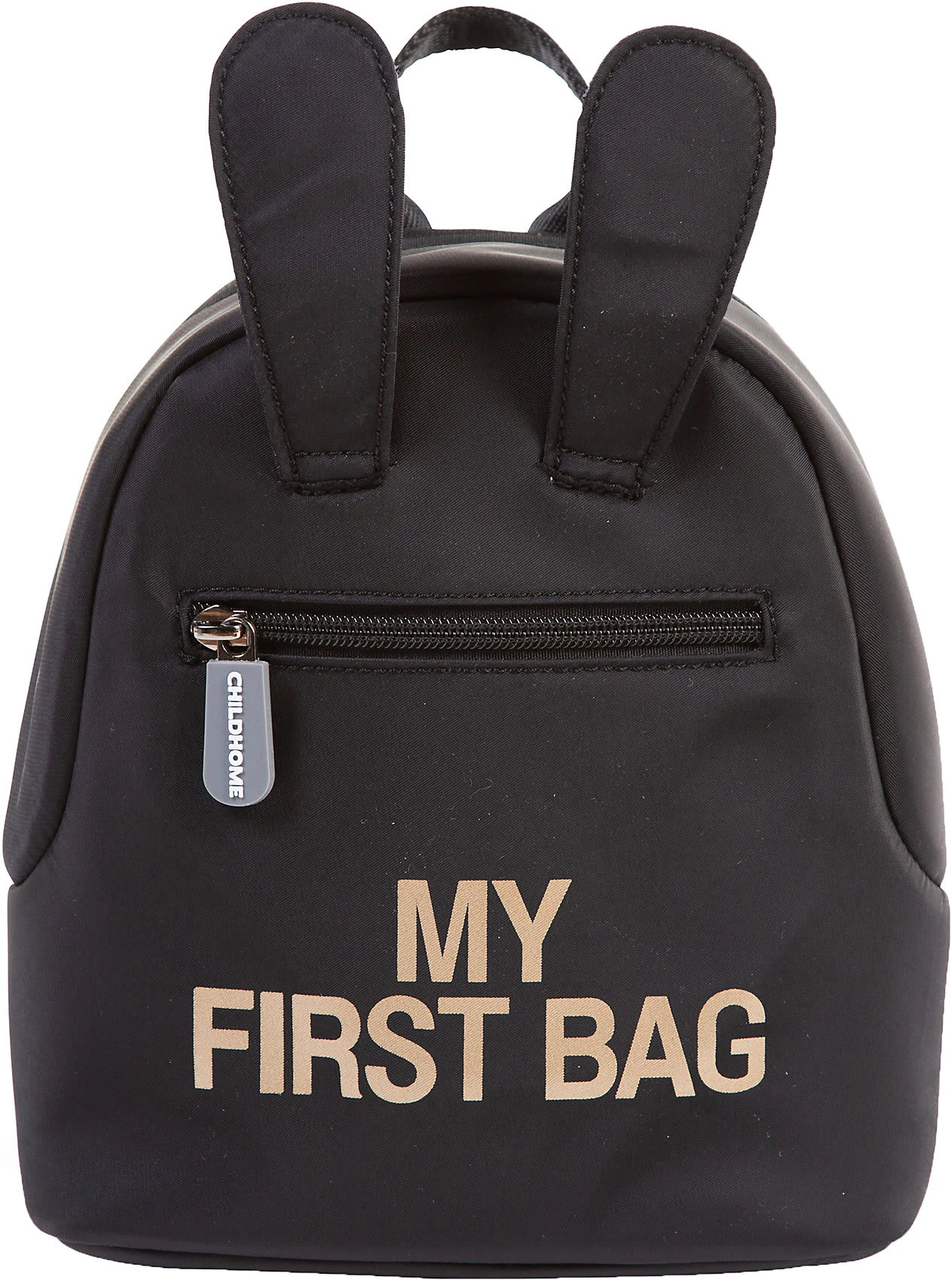 Childhome Kinderrucksack KIDS MY FIRST BAG, Schwarz/gold 1 Childhome Kinderrucksack KIDS MY FIRST BAG, Schwarz/gold