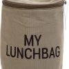Childhome Thermotasche KIDS MY LUNCHBAG, Isothermisch, Canvas, Khaki