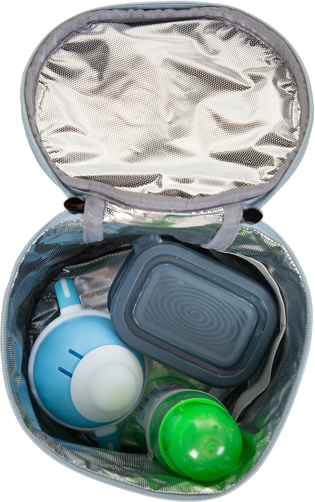 Childhome Thermotasche KIDS MY LUNCHBAG, Isothermisch, Grau/altweiß 6 Childhome Thermotasche KIDS MY LUNCHBAG, Isothermisch, Grau/altweiß – Bild 6