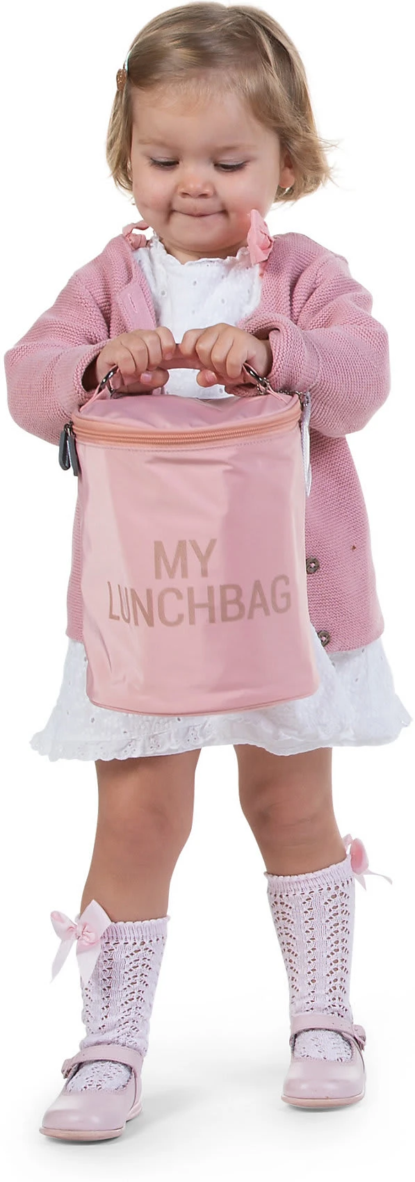 Childhome Thermotasche KIDS MY LUNCHBAG, Isothermisch, Rosa/kupfer 2 Childhome Thermotasche KIDS MY LUNCHBAG, Isothermisch, Rosa/kupfer – Bild 2