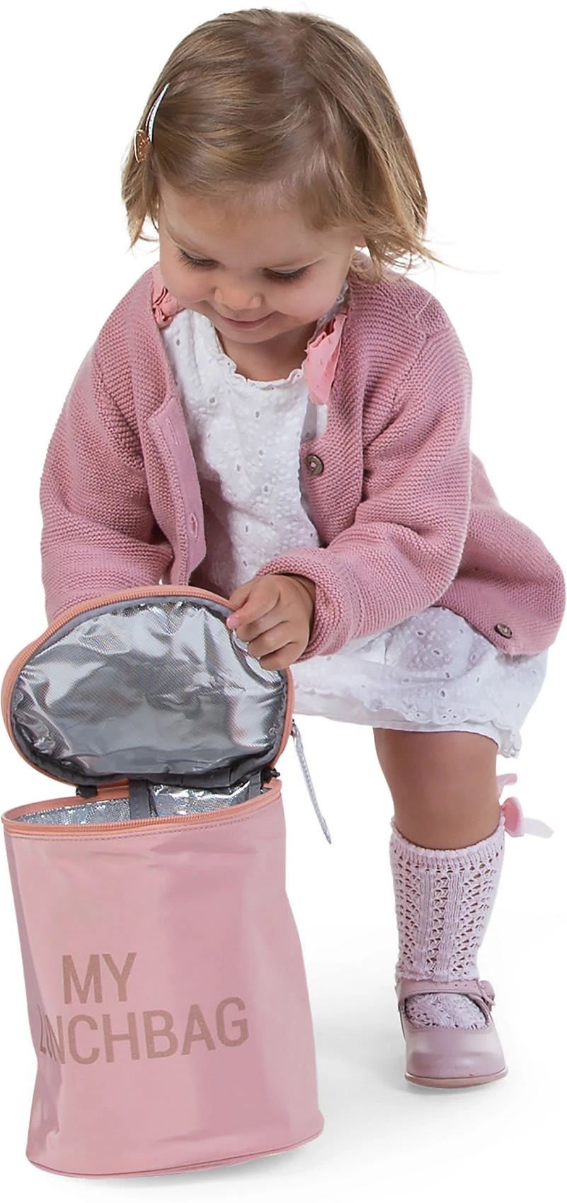 Childhome Thermotasche KIDS MY LUNCHBAG, Isothermisch, Rosa/kupfer 4 Childhome Thermotasche KIDS MY LUNCHBAG, Isothermisch, Rosa/kupfer – Bild 4