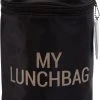 Childhome Thermotasche KIDS MY LUNCHBAG, Isothermisch, Schwarz/gold