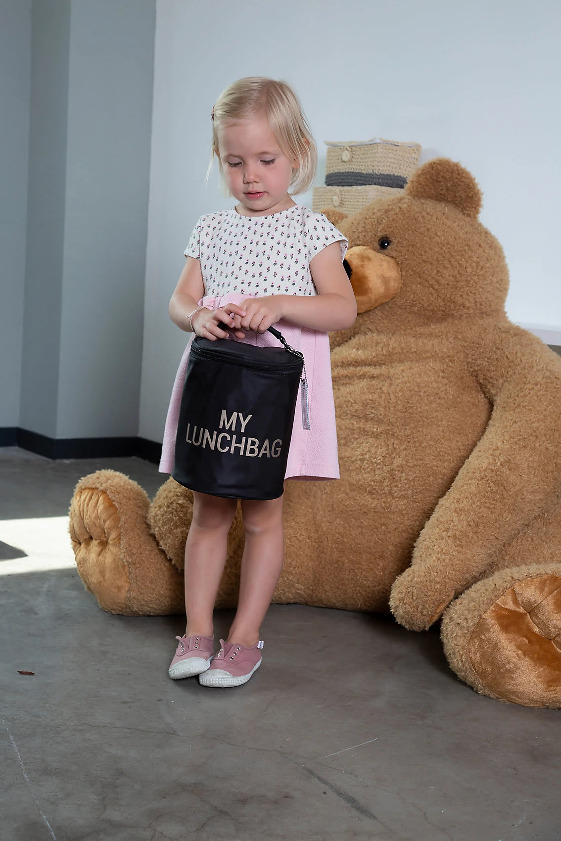 Childhome Thermotasche KIDS MY LUNCHBAG, Isothermisch, Schwarz/gold 3 Childhome Thermotasche KIDS MY LUNCHBAG, Isothermisch, Schwarz/gold – Bild 3