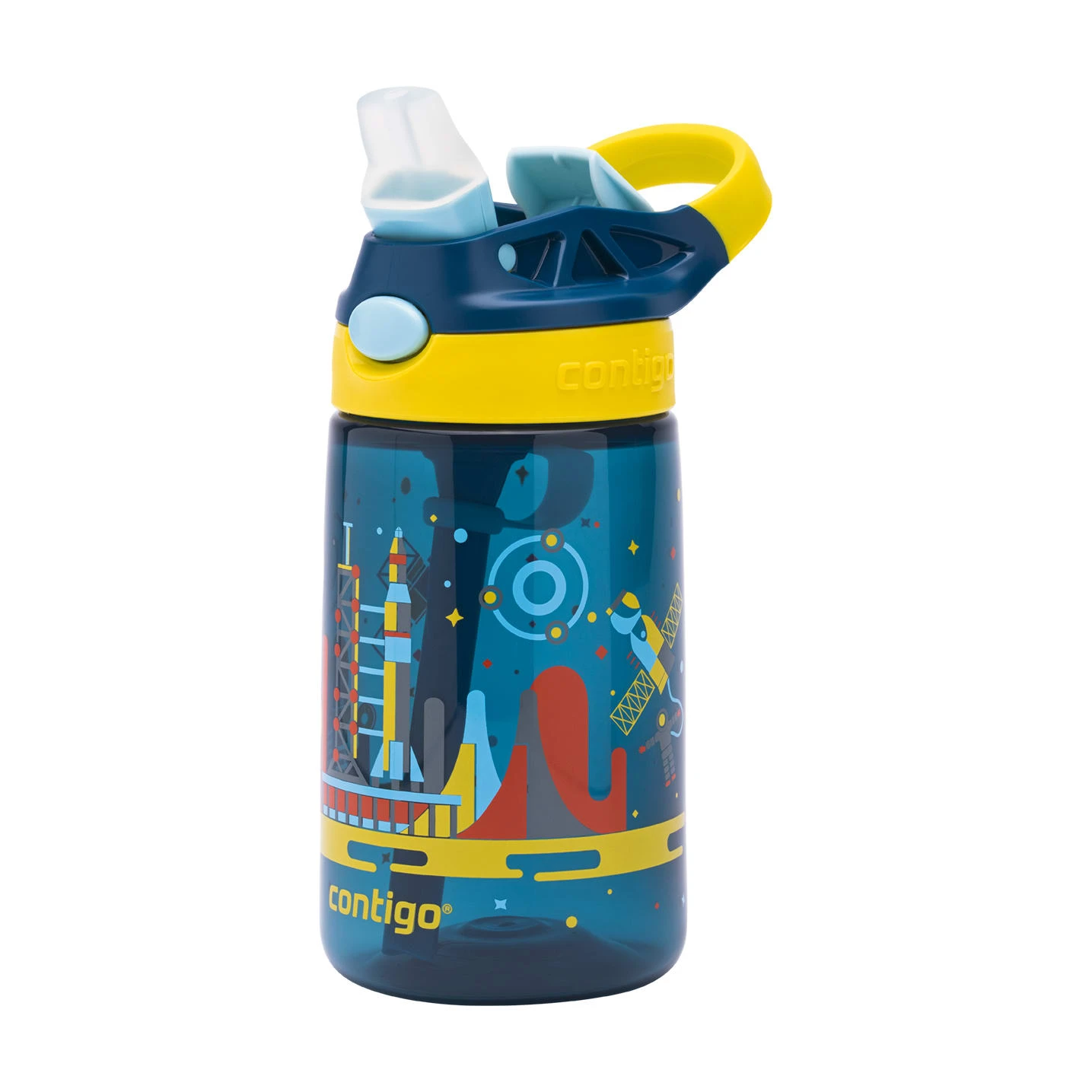 Contigo Trinkflasche Gizmo Flip In Nautical With Space 4 Contigo Trinkflasche Gizmo Flip In Nautical With Space – Bild 4