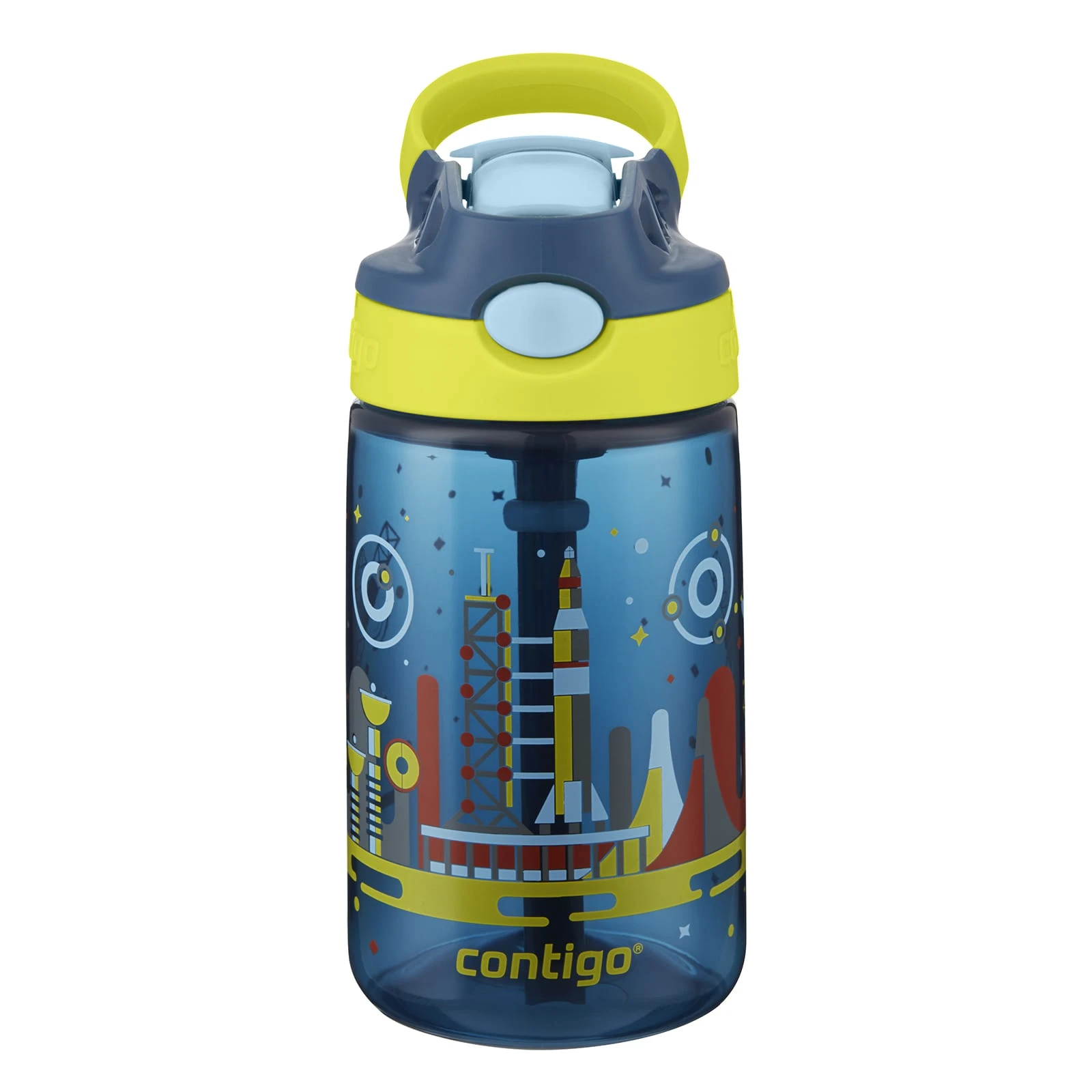 Contigo Trinkflasche Gizmo Flip In Nautical With Space 1 Contigo Trinkflasche Gizmo Flip In Nautical With Space