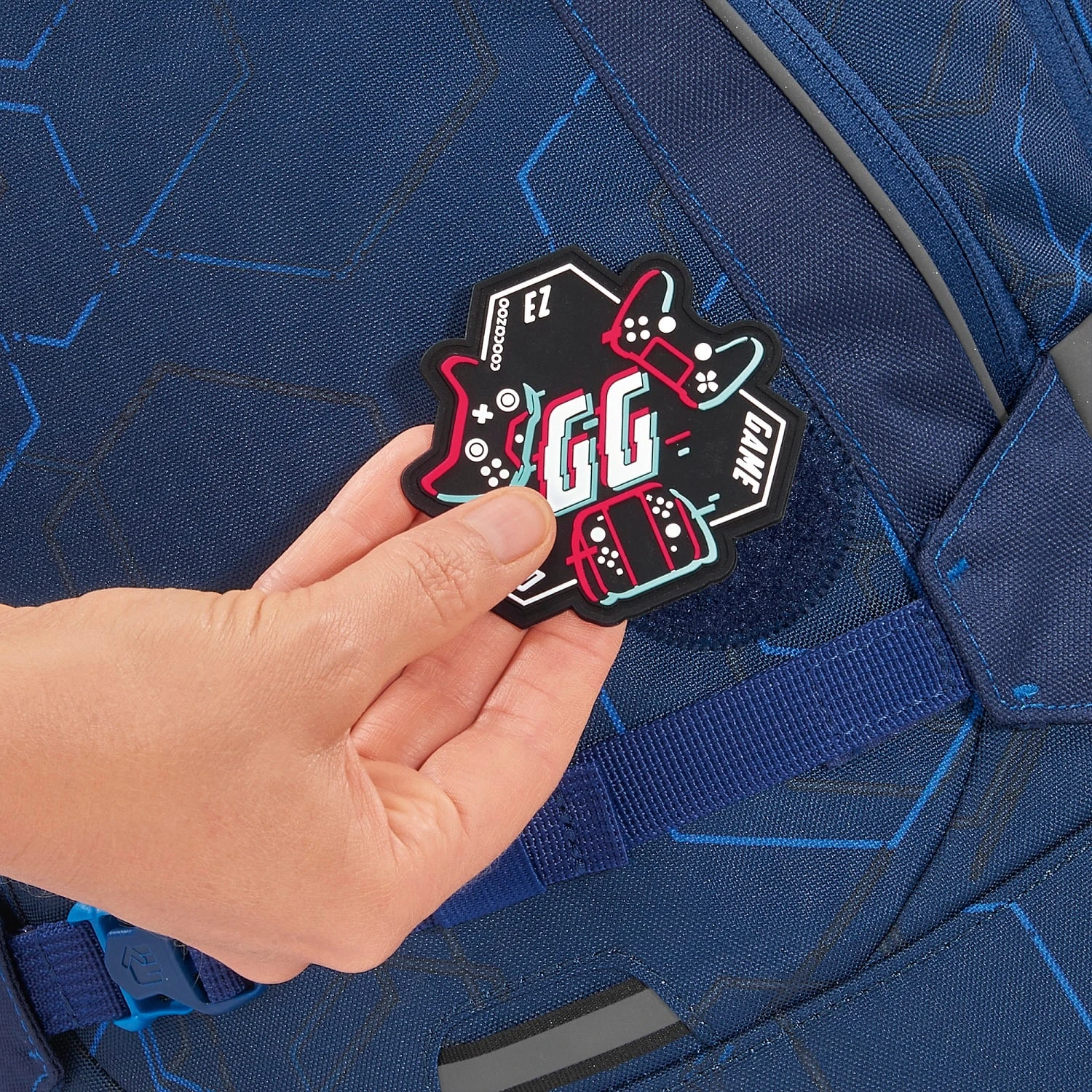 Coocazoo Rucksack JOKER Blue Motion In Blau 5 Coocazoo Rucksack JOKER Blue Motion In Blau – Bild 5