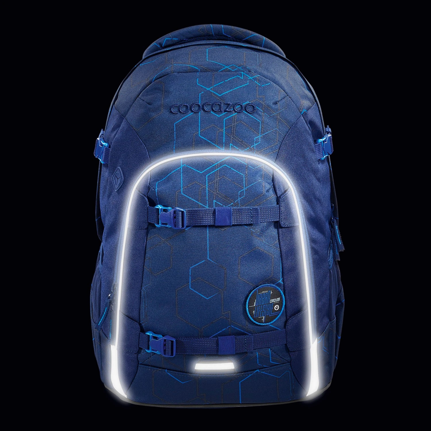 Coocazoo Rucksack JOKER Blue Motion In Blau 9 Coocazoo Rucksack JOKER Blue Motion In Blau – Bild 9
