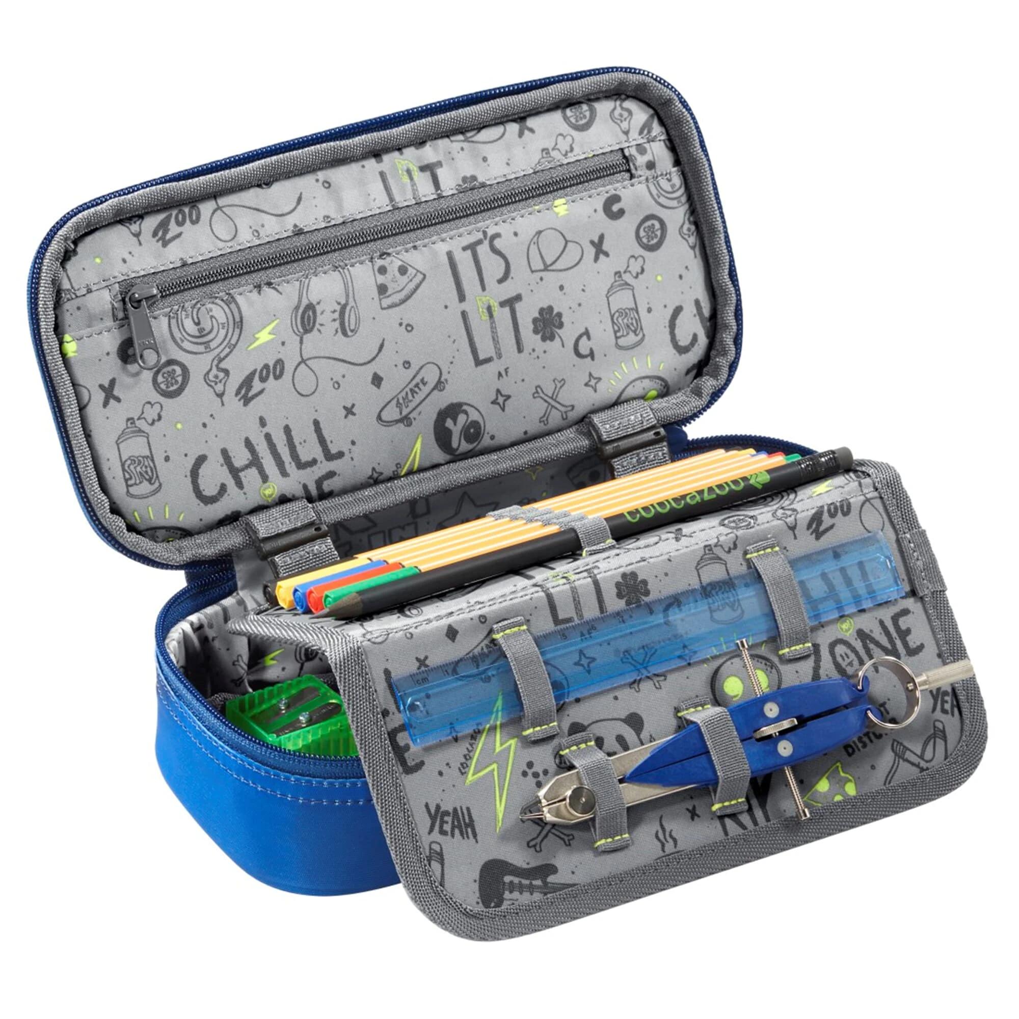 Coocazoo Schlamperetui PencilDenzel In OceanEmotion, Blue Bay 2 Coocazoo Schlamperetui PencilDenzel In OceanEmotion, Blue Bay – Bild 2