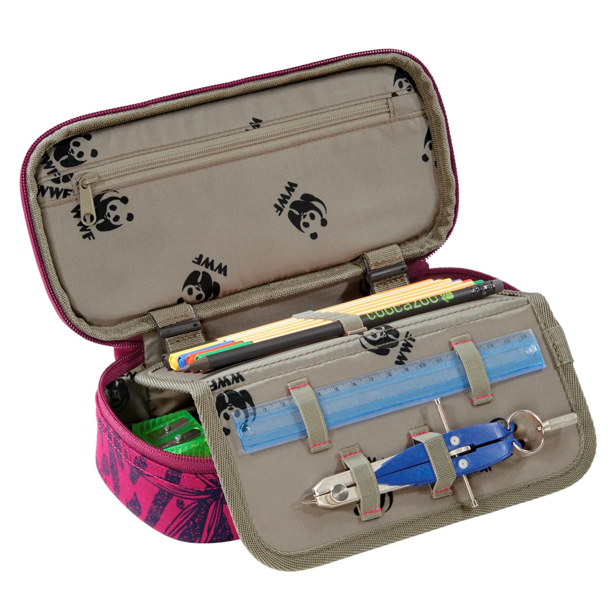 Coocazoo Schlamperetui PencilDenzel In WWF, Anemone-Trail 2 Coocazoo Schlamperetui PencilDenzel In WWF, Anemone-Trail – Bild 2