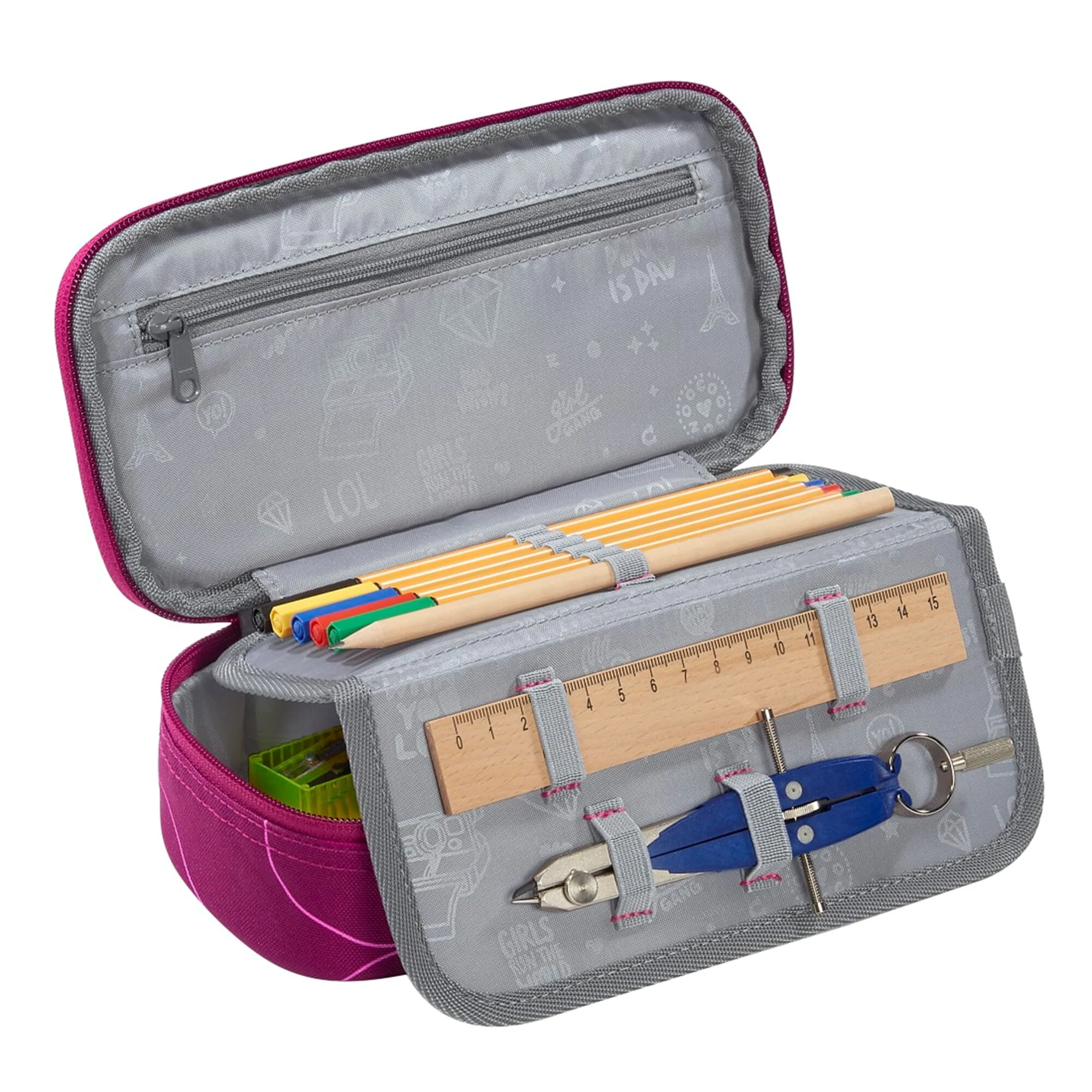 Coocazoo Schlampermäppchen In Berry Bubbles 2 Coocazoo Schlampermäppchen In Berry Bubbles – Bild 2