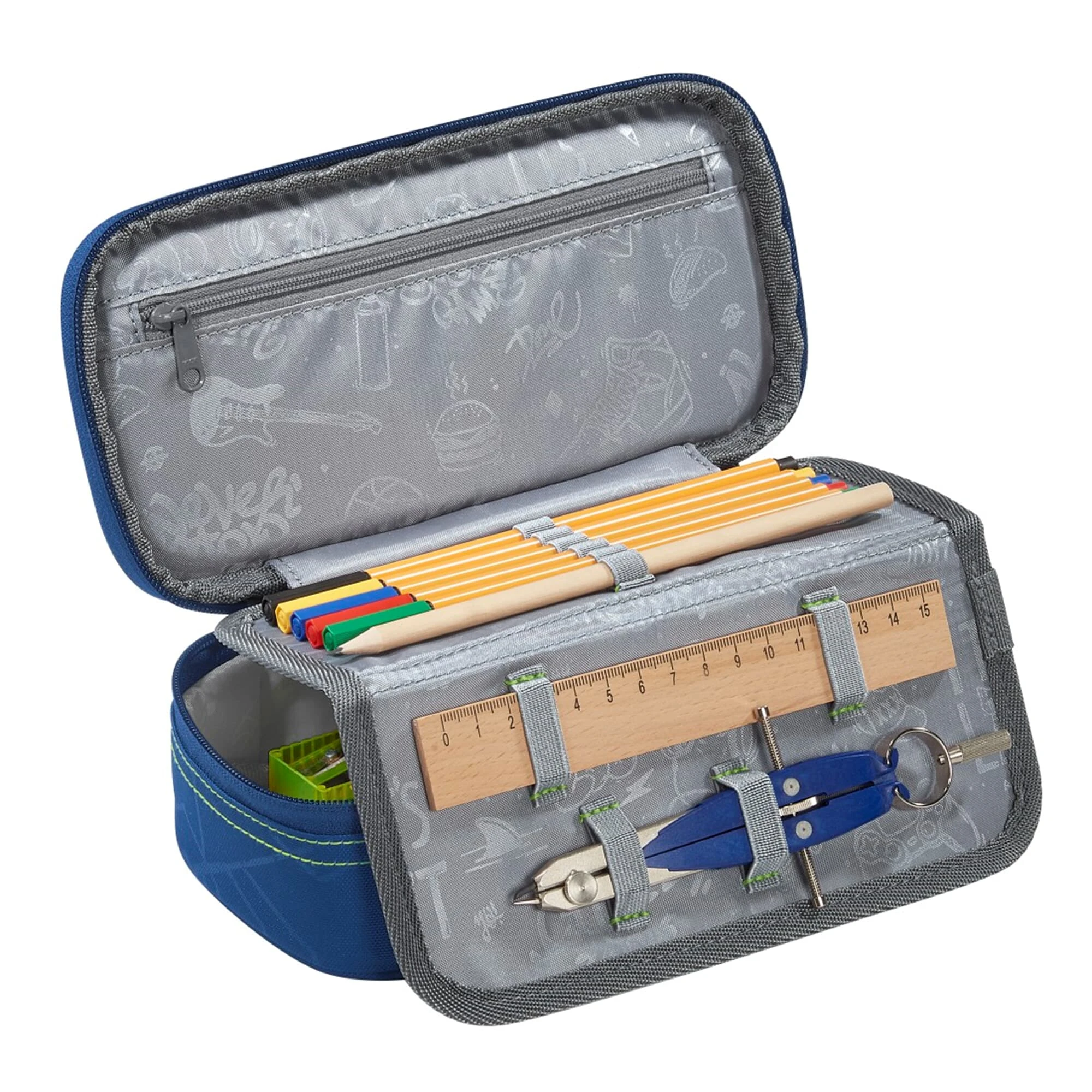 Coocazoo Schlampermäppchen In Blue Bash 2 Coocazoo Schlampermäppchen In Blue Bash – Bild 2