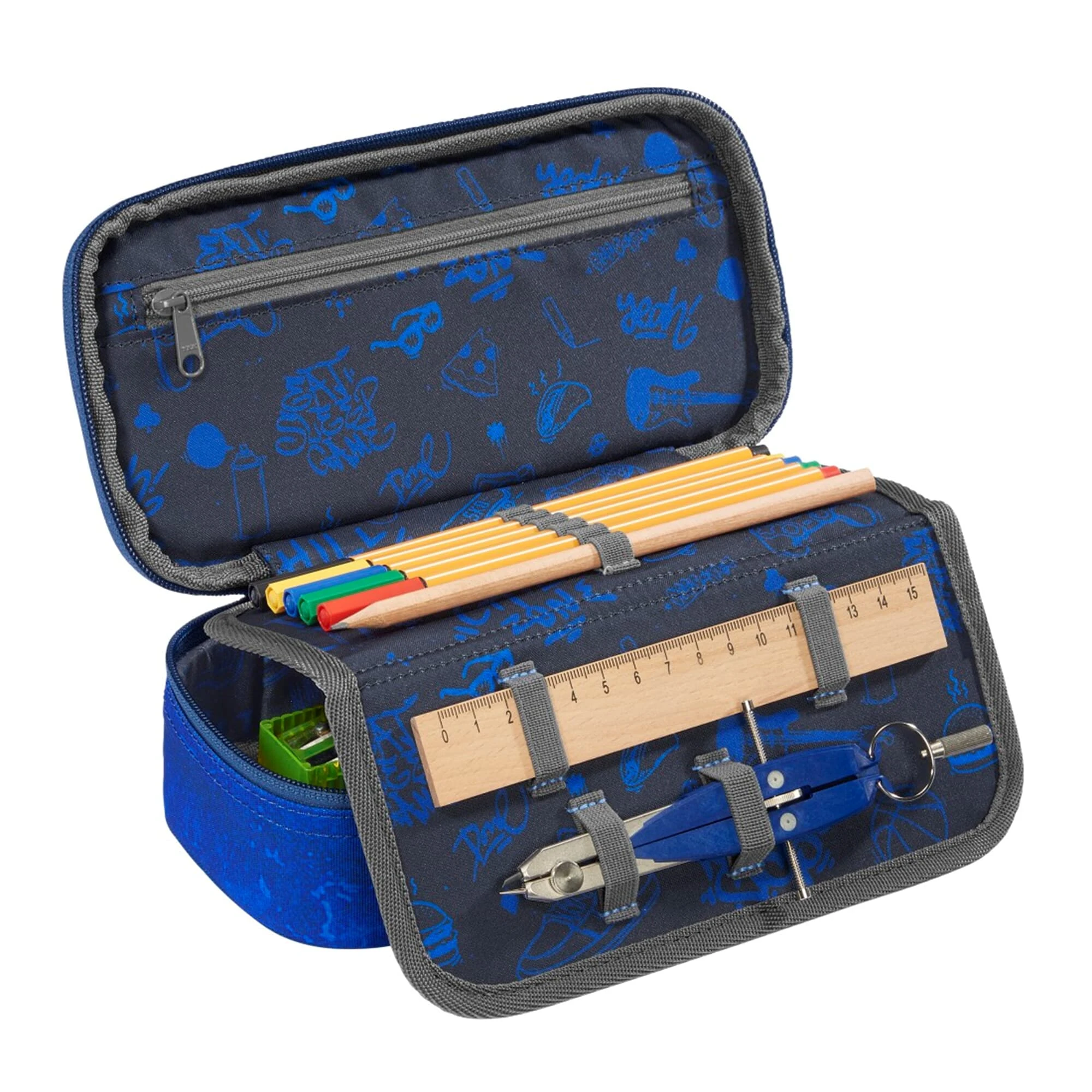 Coocazoo Schlampermäppchen In Blue Wave 2 Coocazoo Schlampermäppchen In Blue Wave – Bild 2