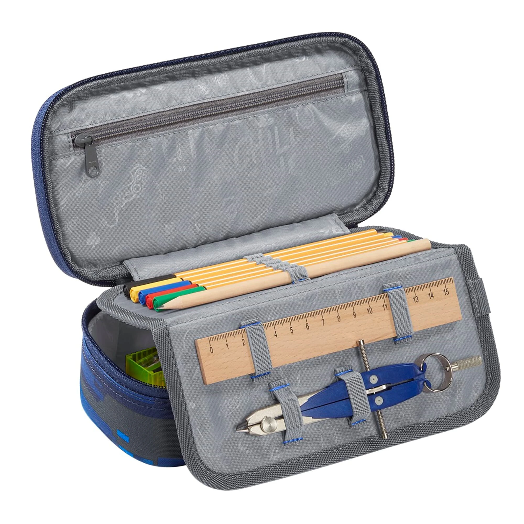 Coocazoo Schlampermäppchen In Deep Matrix 2 Coocazoo Schlampermäppchen In Deep Matrix – Bild 2