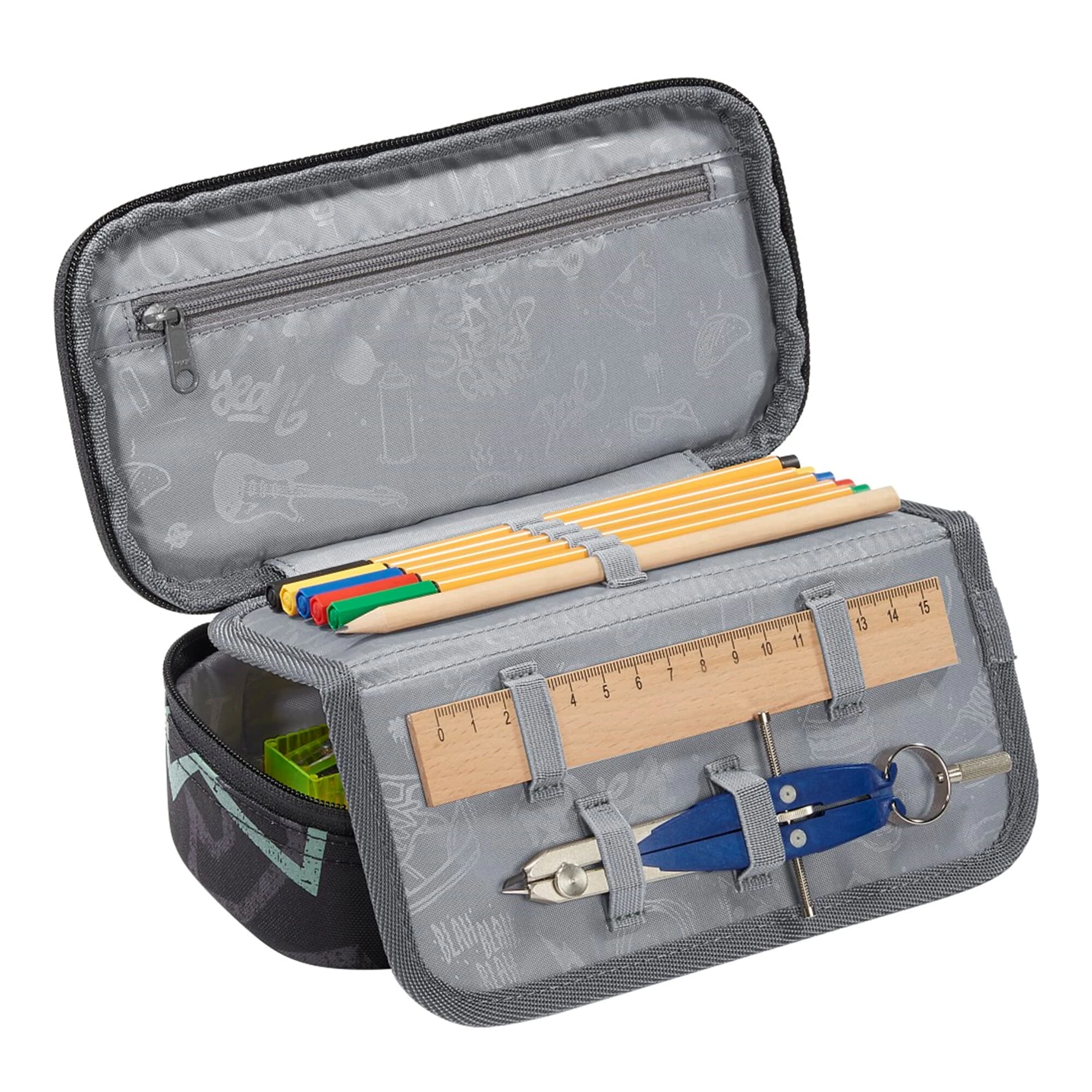 Coocazoo Schlampermäppchen In Reflective Graffiti 2 Coocazoo Schlampermäppchen In Reflective Graffiti – Bild 2