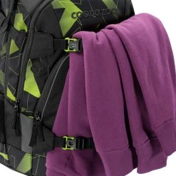 Coocazoo Schulrucksack MATE Lime Flash In Schwarz/grün -Yeaz Geschäft coocazoo schulrucksack mate lime flash in schwarz grun 2