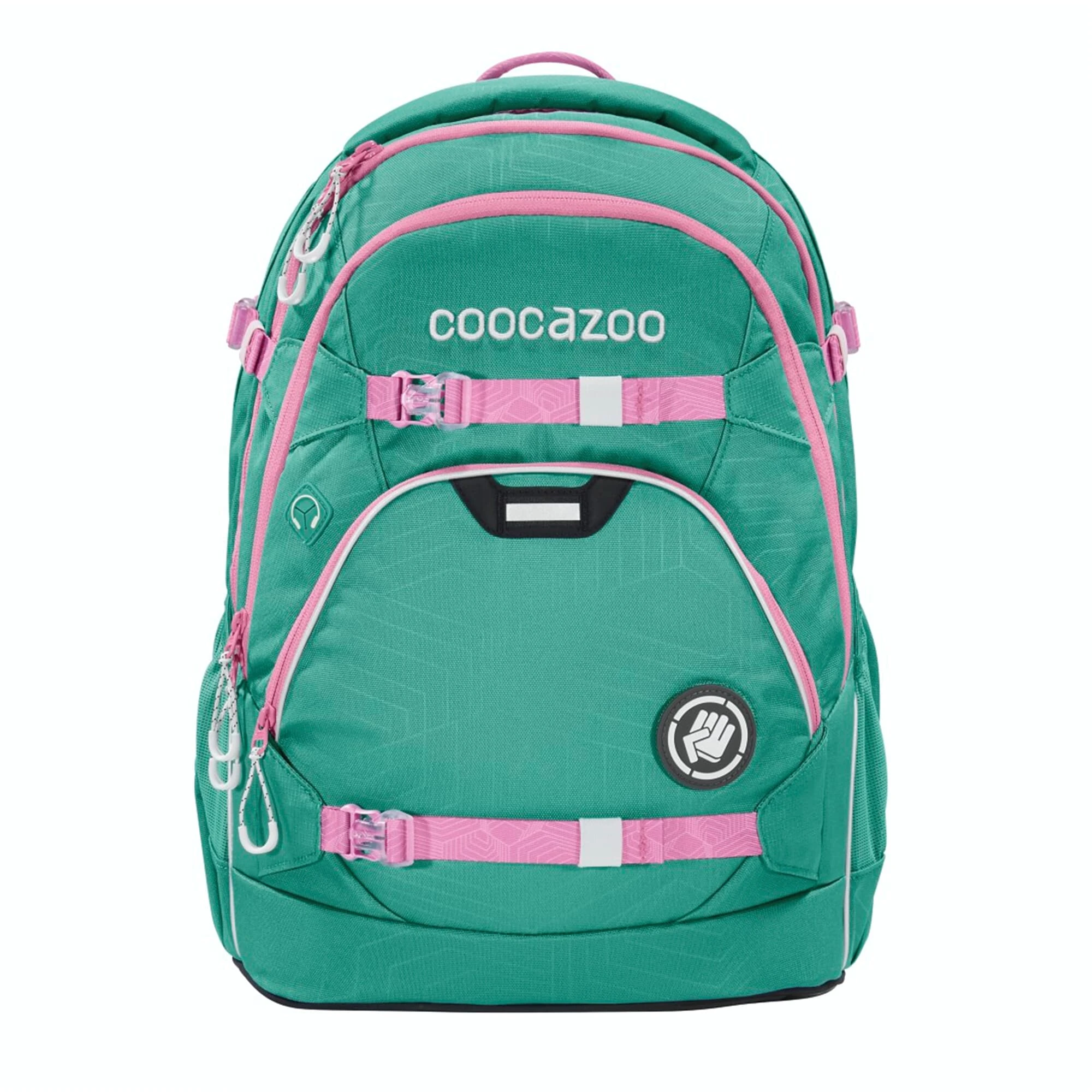 Coocazoo Schulrucksack-Set „Springman“, 3-teilig In Grün 2 Coocazoo Schulrucksack-Set „Springman“, 3-teilig In Grün – Bild 2
