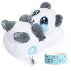 CORIMORI Kuscheltier Federmäppchen In Blau/weiß