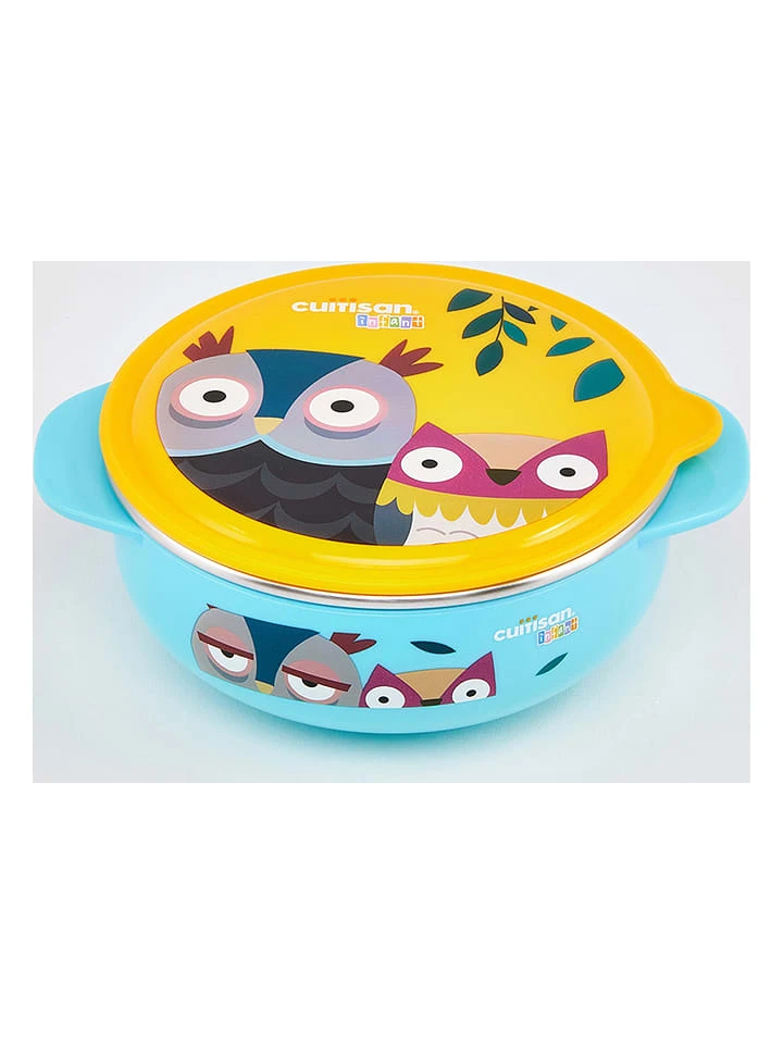 Cuitisan Schüssel "Infant" In Türkis/ Gelb - 400 Ml 1 Cuitisan Schüssel "Infant" In Türkis/ Gelb - 400 Ml