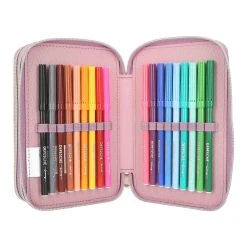 Depesche 3-Fach Federtasche Farm House Inkl. Stifte Miss Melody 20 X 13 X 7,5 Cm In Lila -Yeaz Geschäft depesche 3 fach federtasche farm house inkl stifte miss melody 20 x 13 x 7 5 cm in lila 3