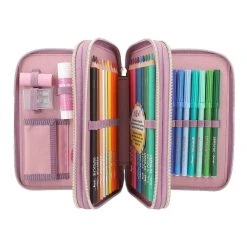 Depesche 3-Fach Federtasche Farm House Inkl. Stifte Miss Melody 20 X 13 X 7,5 Cm In Lila -Yeaz Geschäft depesche 3 fach federtasche farm house inkl stifte miss melody 20 x 13 x 7 5 cm in lila 4