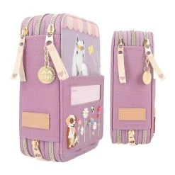 Depesche 3-Fach Federtasche Farm House Inkl. Stifte Miss Melody 20 X 13 X 7,5 Cm In Lila -Yeaz Geschäft depesche 3 fach federtasche farm house inkl stifte miss melody 20 x 13 x 7 5 cm in lila 6