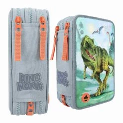 Depesche 3-Fach Federtasche LED T-Rex Dino World 20 X 13 Cm In Rauchblau 16 Depesche 3-Fach Federtasche LED T-Rex Dino World 20 X 13 Cm In Rauchblau -Yeaz Geschäft depesche 3 fach federtasche led t rex dino world 20 x 13 cm in rauchblau 7