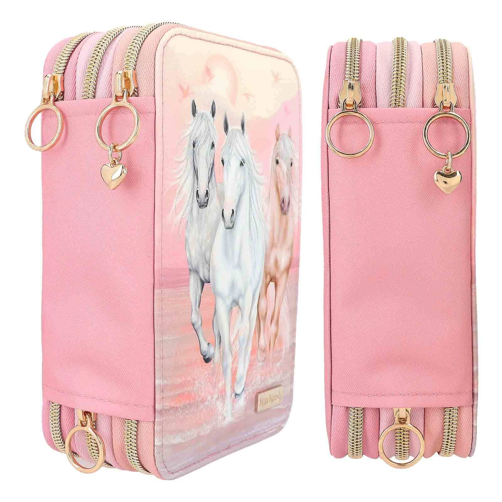 Depesche 3-Fach Federtasche Sundown Inkl. Stifte Miss Melody 20 X 13 X 7,5 Cm In Rosa 8 Depesche 3-Fach Federtasche Sundown Inkl. Stifte Miss Melody 20 X 13 X 7,5 Cm In Rosa – Bild 8