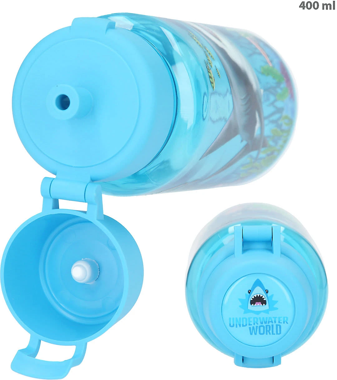 Depesche Dino World Tritan-Trinkflasche UNDERWATER, 400 Ml 3 Depesche Dino World Tritan-Trinkflasche UNDERWATER, 400 Ml – Bild 3