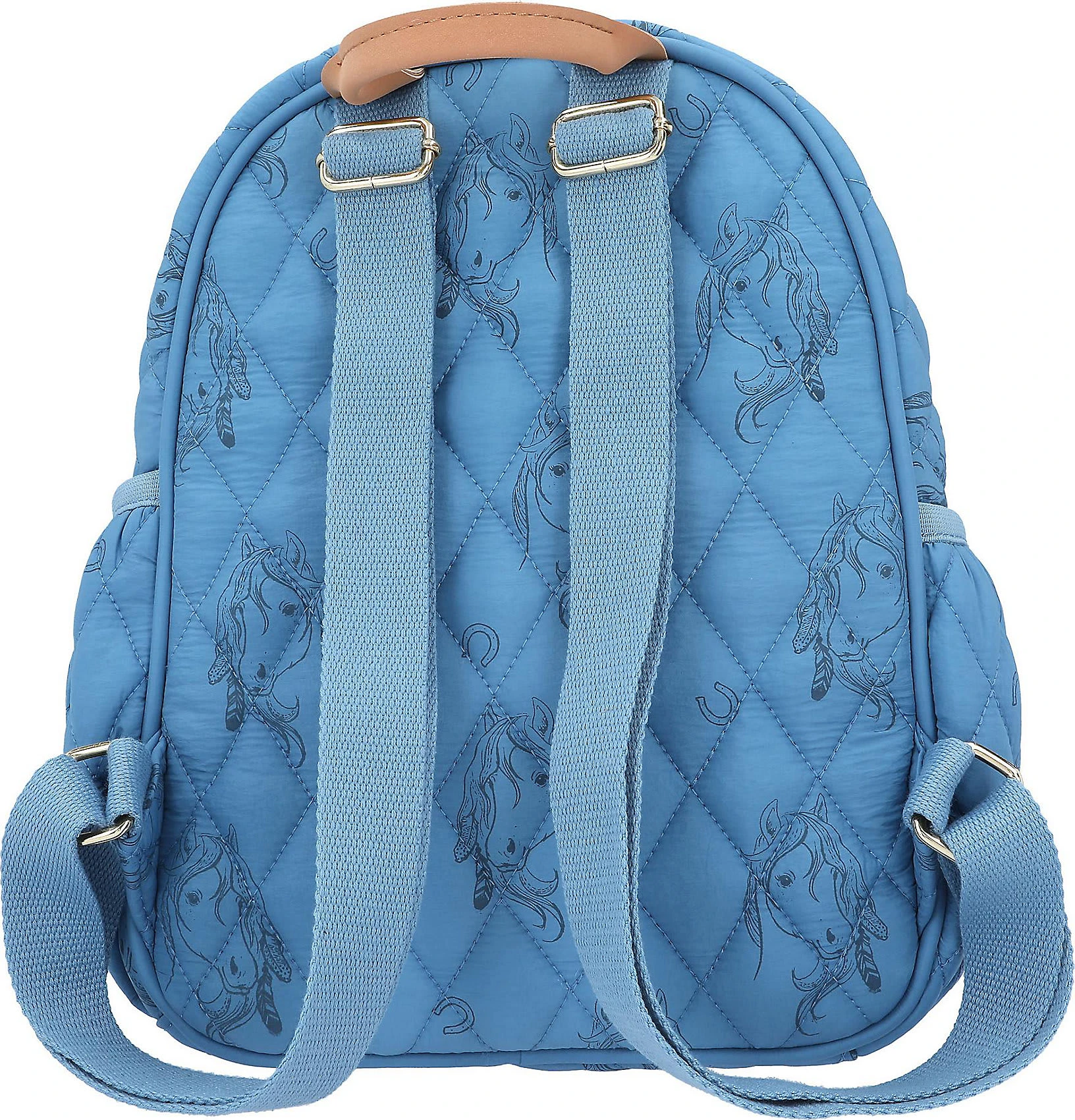 Depesche Miss Melody Freizeitrucksack BLUE QUILT 4 Depesche Miss Melody Freizeitrucksack BLUE QUILT – Bild 4