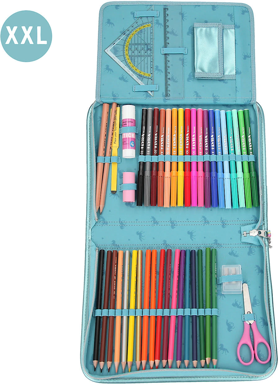 Depesche Miss Melody XL-Federmäppchen SUMMER SUN, Befüllt Mit über 40 Teilen 4 Depesche Miss Melody XL-Federmäppchen SUMMER SUN, Befüllt Mit über 40 Teilen – Bild 4