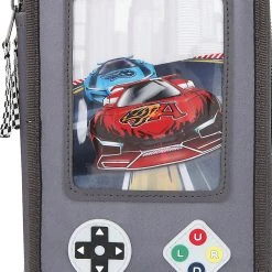 Depesche Monster Cars LED Triple-Federmäppchen GAMER, Befüllt Mit über 40 Teilen