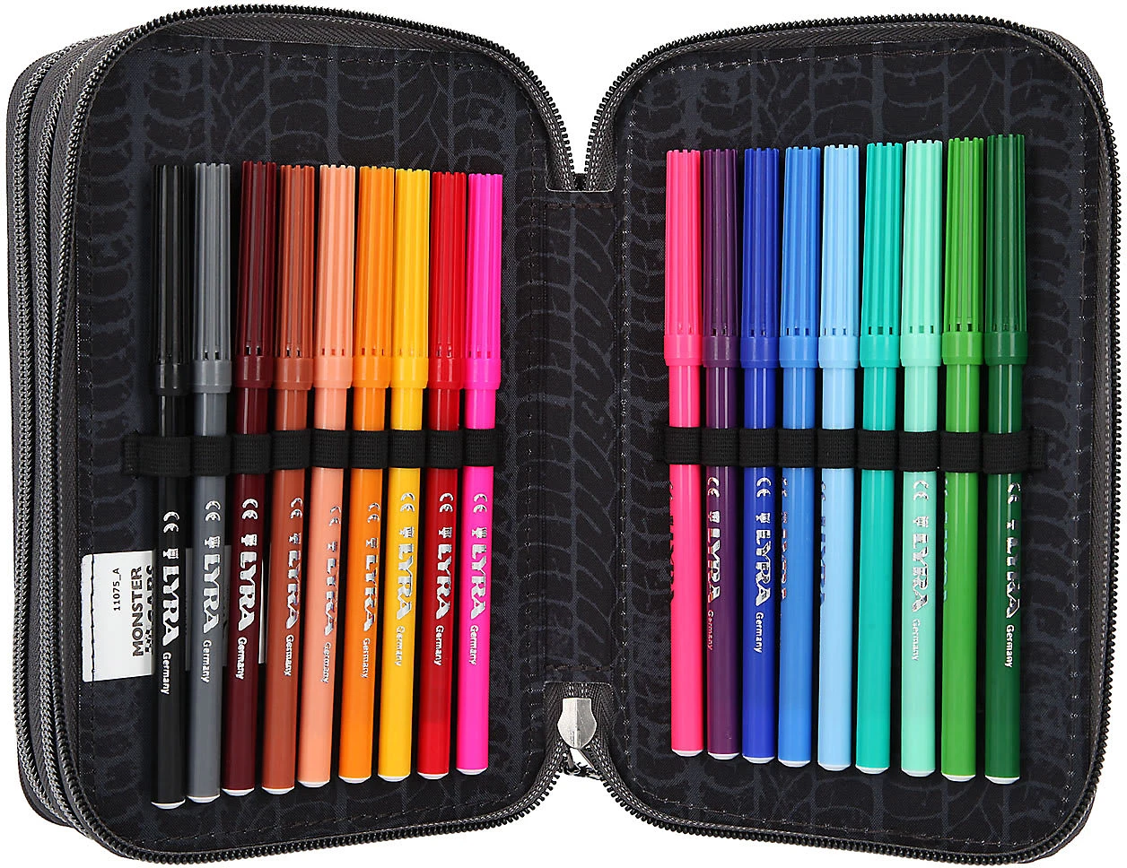 Depesche Monster Cars LED Triple-Federmäppchen GAMER, Befüllt Mit über 40 Teilen 7 Depesche Monster Cars LED Triple-Federmäppchen GAMER, Befüllt Mit über 40 Teilen – Bild 7