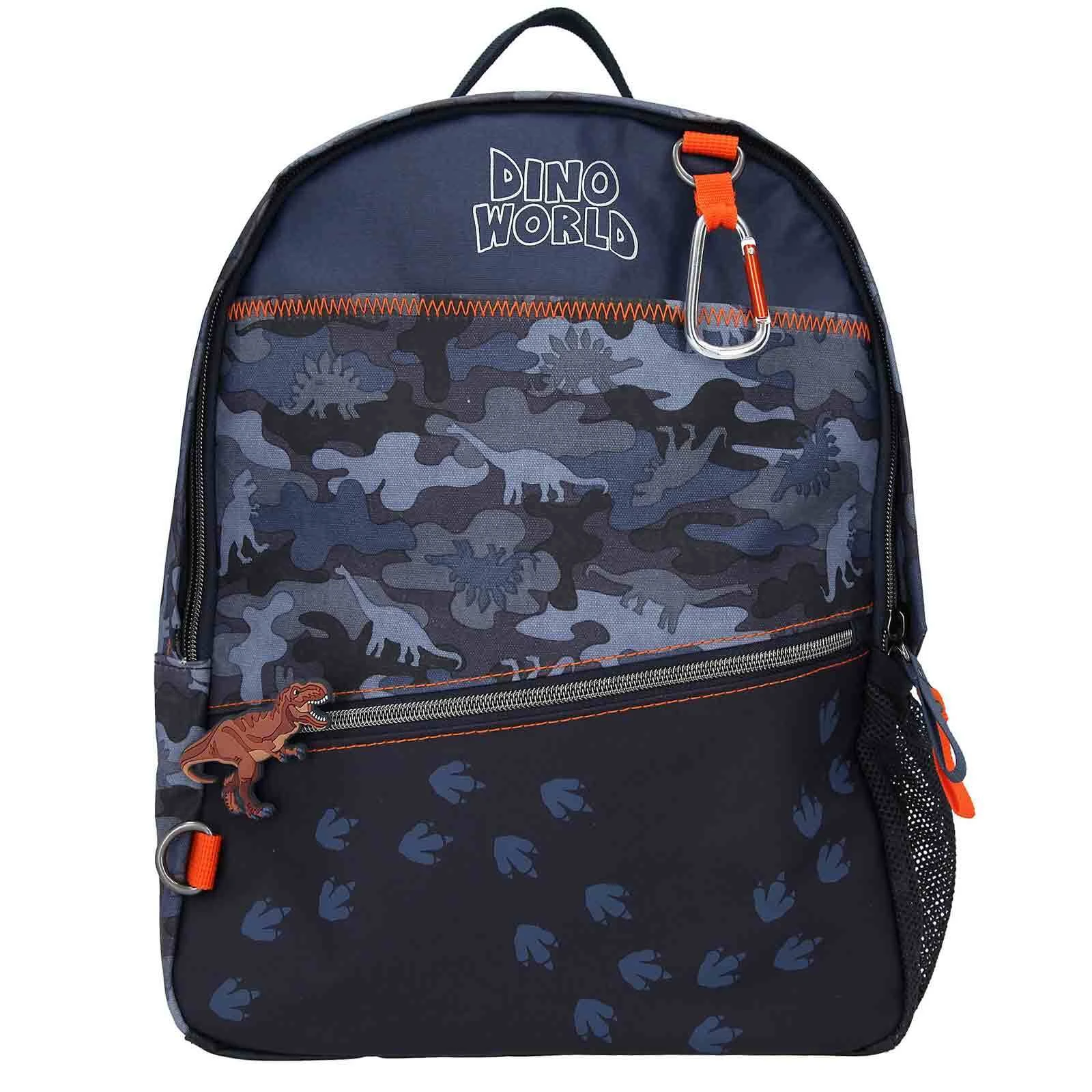 Depesche Rucksack Dino World 36 X 28 Cm In Dunkelblau 1 Depesche Rucksack Dino World 36 X 28 Cm In Dunkelblau