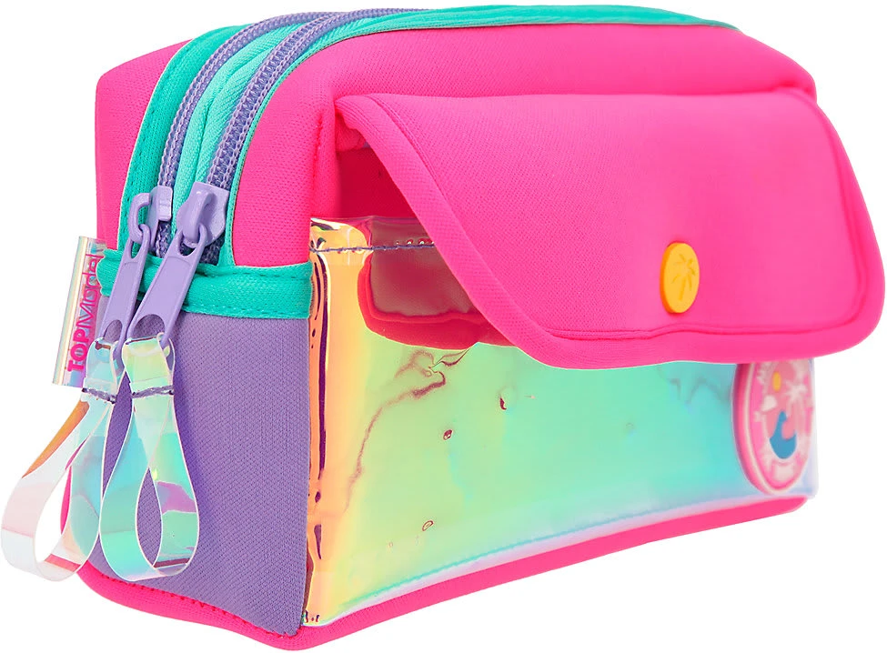 Depesche TOPModel Schlampermäppchen Mit 2 Fächern MIAMI, Unbefüllt 2 Depesche TOPModel Schlampermäppchen Mit 2 Fächern MIAMI, Unbefüllt – Bild 2