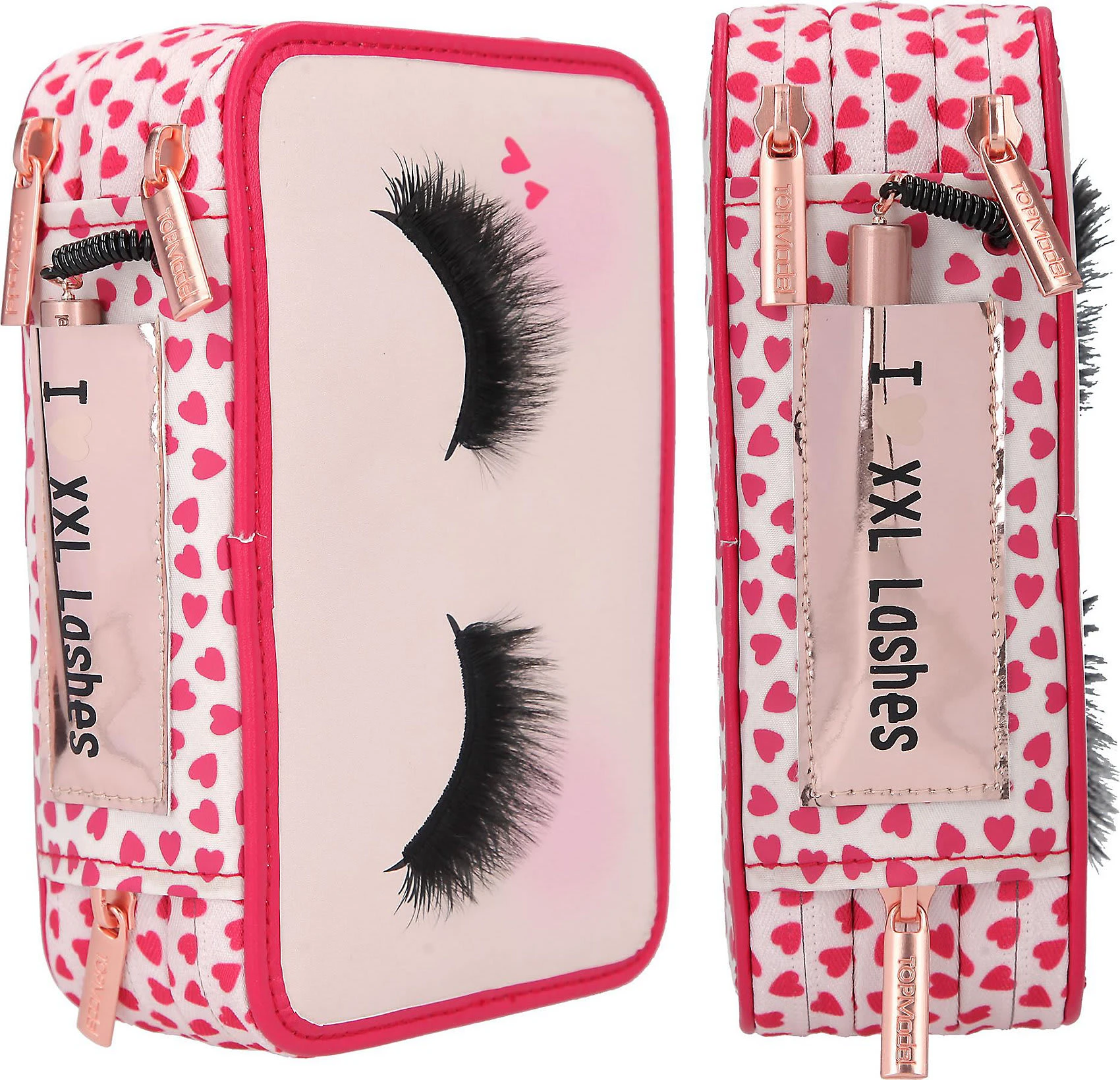 Depesche TOPModel Triple-Federmäppchen BEAUTY GIRL, Befüllt Mit über 40 Teilen 3 Depesche TOPModel Triple-Federmäppchen BEAUTY GIRL, Befüllt Mit über 40 Teilen – Bild 3