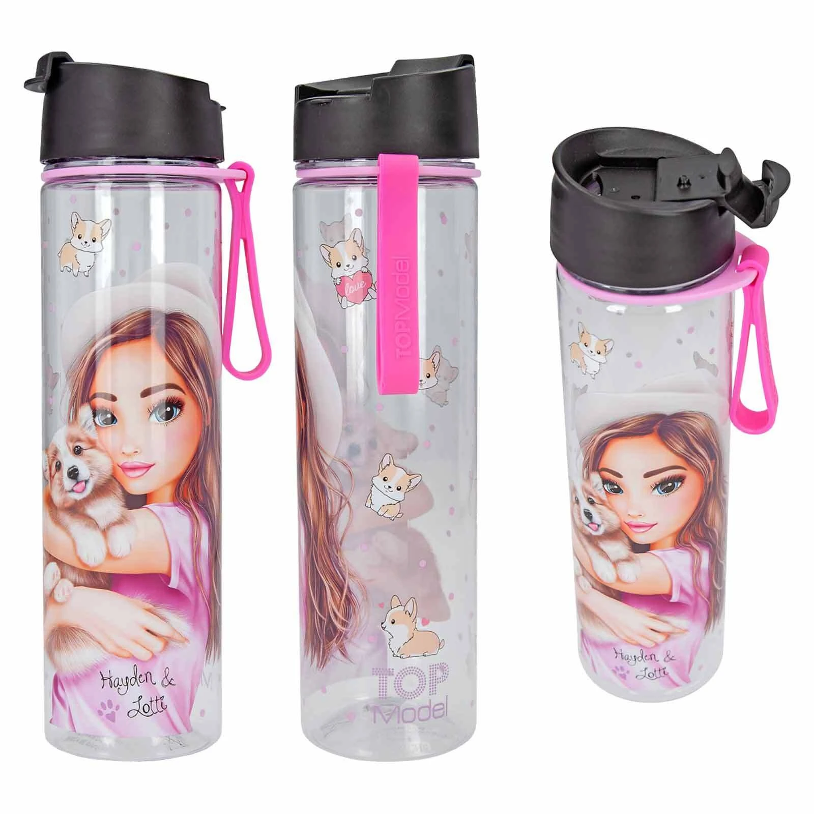 Depesche Trinkflasche Corgi TOPModel 600 Ml In Transparent 5 Depesche Trinkflasche Corgi TOPModel 600 Ml In Transparent – Bild 5