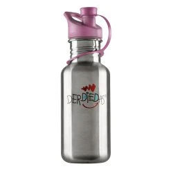 DerDieDas Edelstahl Trinkflasche 500 Ml In Rosa