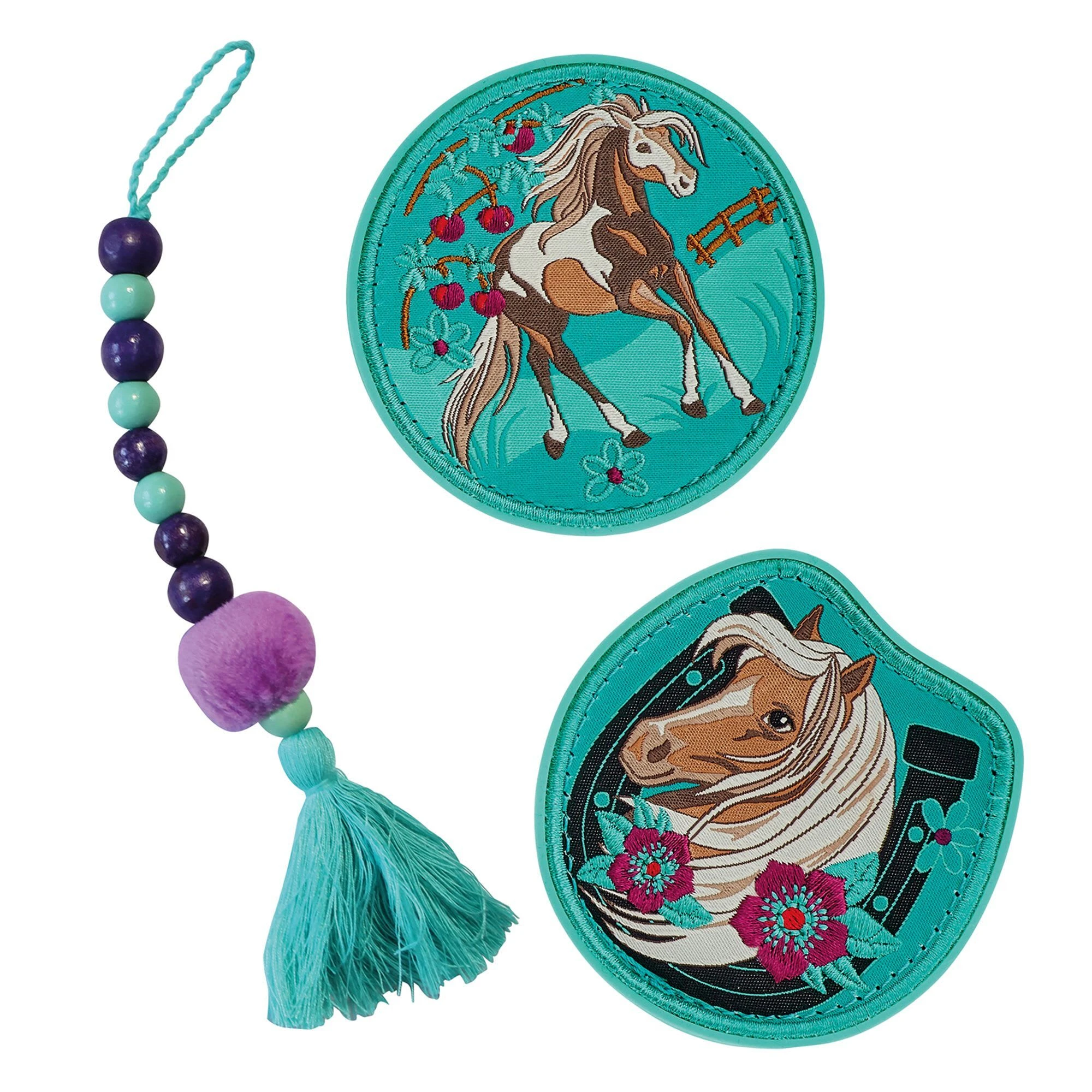 DerDieDas ErgoFlex Easy Schulranzen-Set In Peppermint Pony 2 DerDieDas ErgoFlex Easy Schulranzen-Set In Peppermint Pony – Bild 2