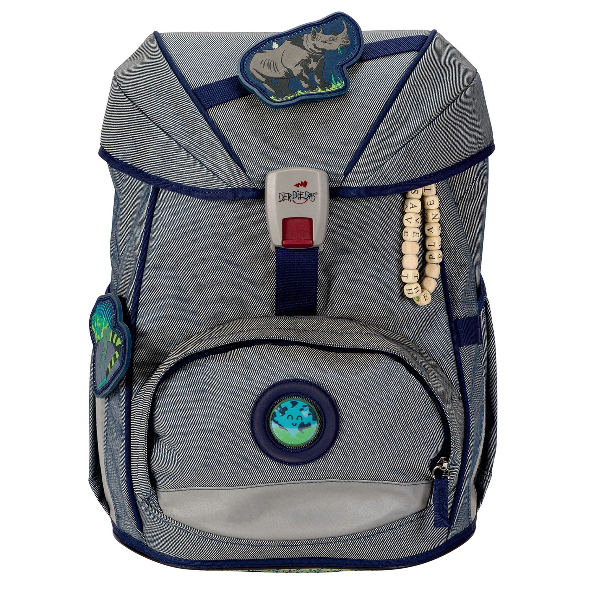 DerDieDas ErgoFlex Eco Schulranzen-Set 5tlg. In Blue Planet 2 DerDieDas ErgoFlex Eco Schulranzen-Set 5tlg. In Blue Planet – Bild 2